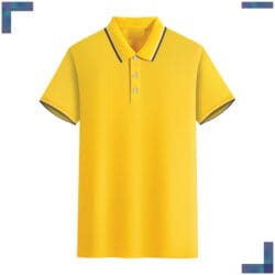 RZT19 - Polo shirt 條紋領  絲光棉