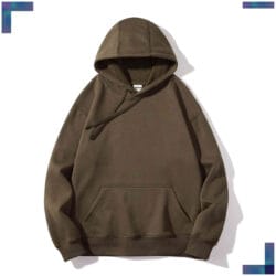 AG 1107 400g Polar Fleece Hoodie - 摩卡色