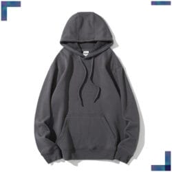 AG 1107 400g Polar Fleece Hoodie - 暗夜灰