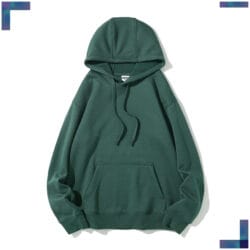AG 1107 400g Polar Fleece Hoodie - 深綠色
