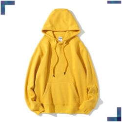 AG 1107 400g Polar Fleece Hoodie - 薑黃