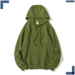 AG 1107 400g Polar Fleece Hoodie - 軍綠