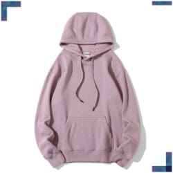 AG 1107 400g Polar Fleece Hoodie - 香芋紫