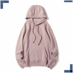 AG 1107 400g Polar Fleece Hoodie - 髒髒粉