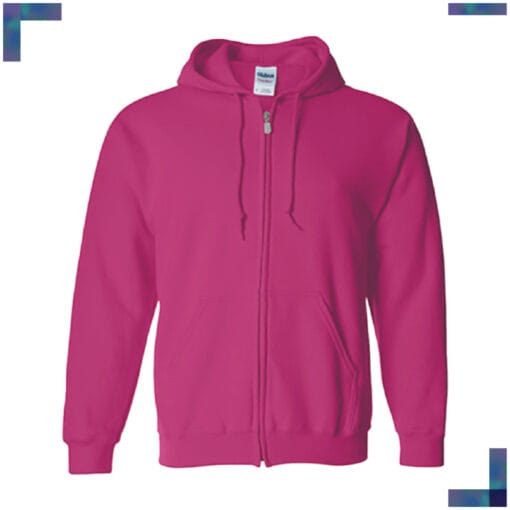 Gildan88600 - 280g有抓毛 Zip Up - Image 13