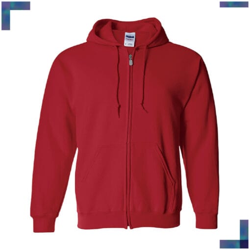 Gildan88600 - 280g有抓毛 Zip Up - Image 14